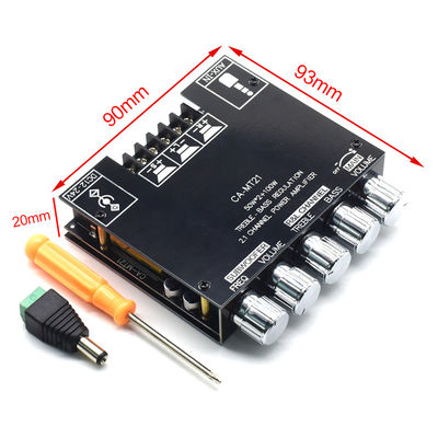 CA-MT21 2.1 Channel BT 5.0 Subwoofer Amplifier Board 2*50W+100W 12-24V AMP+BT