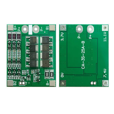 CA-3S-25A-B-T Li-Ion 18650 BMS PCM Battery Protection Board BMS PCM With Balance For Li-Ion Lipo Battery Cell Pack Module DIY