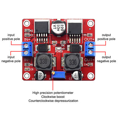 CA-2577 DC-DC Automatic Voltage Regulation Module Compatible With Solar Panel LM2596S 3A Step Down/Up Module