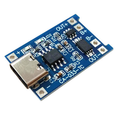 CA-033 Micro Type-C USB 5V Charging Board Dual Function 1A Li-Ion Lithium Battery Charger Module 18650 TP4056 ICs Product