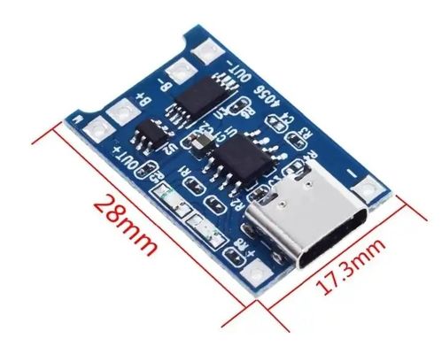 TP4056 1A lithium battery charging board 18650 charger module with charging protection