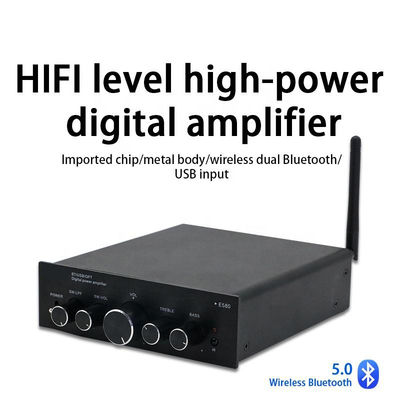 2.1 Channel 100W Output Power Wireless Bluetooth Digital Audio HIFI Power Amplifier for Home Audio