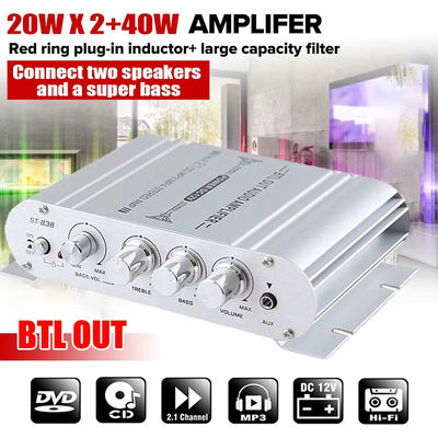 2.1 Channel 12V Amplifier Board Subwoofer Home Power Amplifier Circuit Board Rechargeable Amplificador De Potencia Hi-Fi Digital