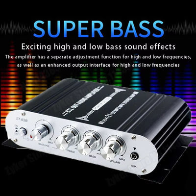 2.1 Channel 12V Amplifier Board Subwoofer Home Power Amplifier Circuit Board Rechargeable Amplificador De Potencia Hi-Fi Digital