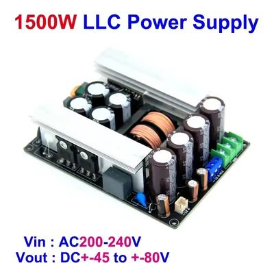 1500W LLC 5-Way Switching Module Power Supply Board Mount AC DC Converter for Digital Audio Amplifier LLC-1500W