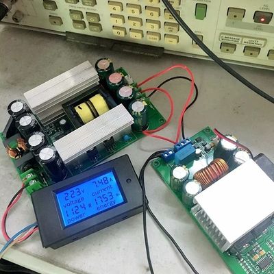 Dual Output 1000W LLC Soft Switching Power Amplifier Board ±35V to ±80V DIY Audio Board Mount AC DC Converters