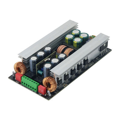 2x600W Stereo Digital Power Amplifier Board AC DC Converter with Switching Power Supply Bridged Speaker Protection Board Mount