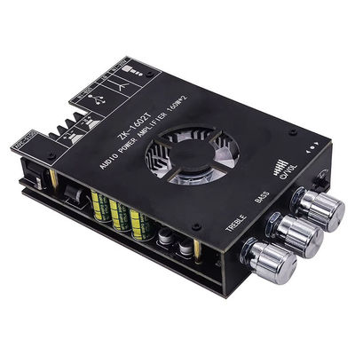 ZK-1602T 2*160W 2.0 Channel  Digital Power Amplifier Module Class D Audio Stereo BT 5.0 Subwoofer Amplifier Board ZK-1602T