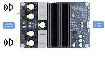 TPA3255  2x300W High Power Dual Channel Stereo Audio Amplifier Digital Power Amplifier Board