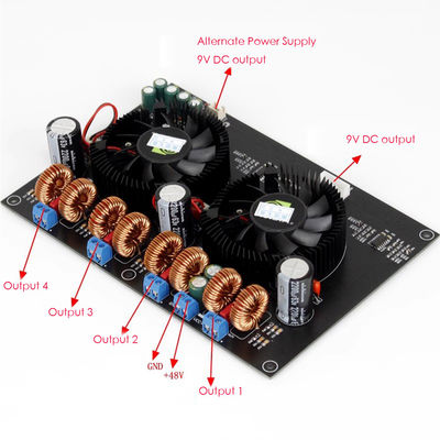 TPA3255 600W High Efficiency Class D Amplifier Board with Dynamic Range for HiFi Audio