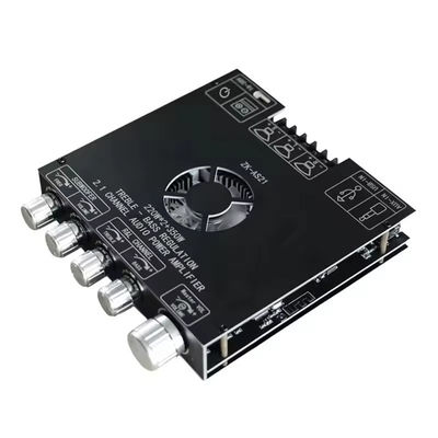 ZK-AS21 2.1 Channel  Audio Amplifier Module TPA3255 Subwoofer 220WX2+350W 220WX2+350W Amplifier Board ZK-AS21
