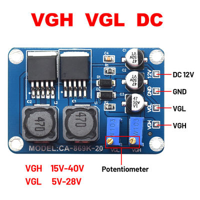 CA-869K Vgh Vgl DC Repair Module Board Converter Tcon Voltage Change Modify Regulator Led Lcd Tv Panel Repair Tool