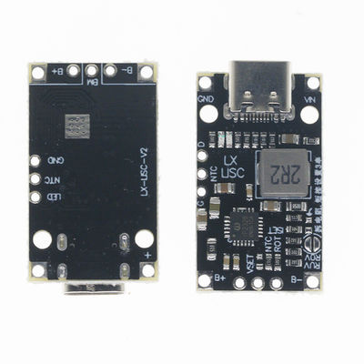 Type-C USB 2/3S BMS 15W 8.4V 12.6V 1.5A Lithium Battery Charging Boost Module With Balanced Support Fast Charge With Indicator