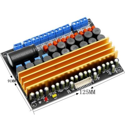 TPA3116 8-Channel Digital Power Amplifier Board 100W+100W+6*50W Class D DC18V-24V for Speakers