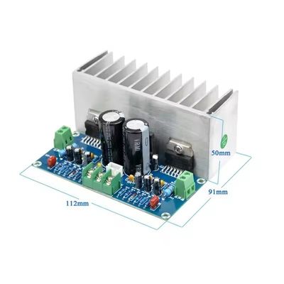 High-Power Class D Dual AC12-32V Audio Amplifier Board 2*100W TDA7293 Stereo Digital Amp for Speakers