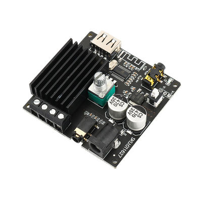 BT 5.0 Digital Power Amplifier Board 100W*2 Stereo Mini DIY Audio Module with U Disk &amp; AUX Input Support