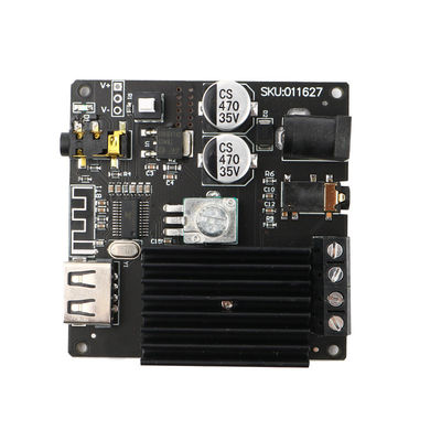 BT 5.0 Digital Power Amplifier Board 100W*2 Stereo Mini DIY Audio Module with U Disk &amp; AUX Input Support