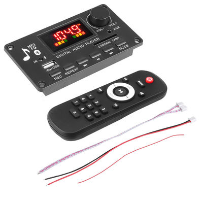 80W Amplifier Board Wireless Car Music Mp3 Decoder Player Handsfree Module DC 5V-26V FM Radio Audio Module