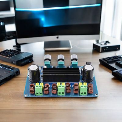 2.1channel Wireless Digital Power Amplifier Board 50Wx2+100W Channel High Power Audio Version 5.0 Amplifier Board