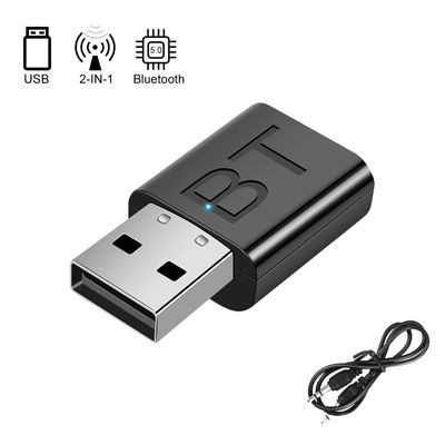 Bluetooth 5.0 Audio Adapter with 10m Transmission Range and Dual Mode for Wireless Audio Streaming