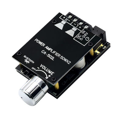 ZK-502L 2.0 Channel Digital Amplifier Board Home Theater HIFI Amplificador with BT5.0 50WX2 Metal Material Stereo Board ZK-502L