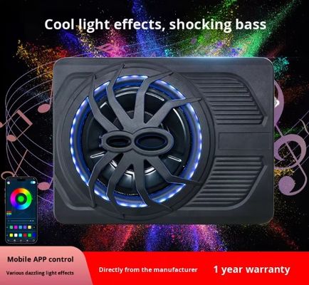 Wholesale 10-Inch 800W High Power Active Car Subwoofer 3-Way Spider Design Ultra-Thin Audio Model APP Control Color Light