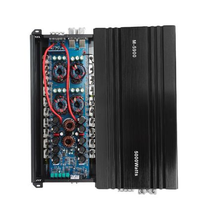 12V 5000W High Power Mono Class D Car Audio Power Amplifier 5000 Watts Subwoofer with Crossovers