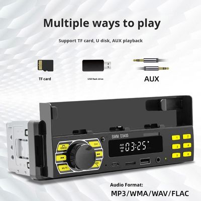 Creatall HD Lossless Music Car MP3 Player with Central Control Multi-Function USB Flash Drive Card Slot FM Radio