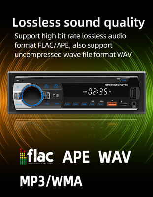 Creatall Universal Car Stereo USB/SD AUX & FM Receiver with AI Audio USB Charging Plastic Receiver & Amplifiers