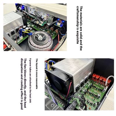 AV-988BT 5.1 High-Power Karaoke Home Conference Amplifier 8-Tube Subwoofer with Environmental Sensors HF