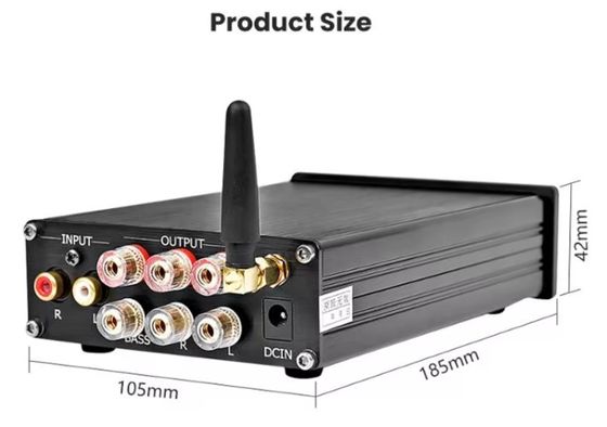 2.1 Home Audio Amplifier 50W*2+100W BT Wireless Diy Class D Music Sound 2.1 Digital Amplifier