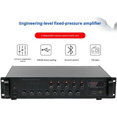 SA-5015 High-Power BT Wireless USB Card Engineering-Grade Fixed Resistor 150W/250W/400W Fixed Voltage Partition Power Amplifier