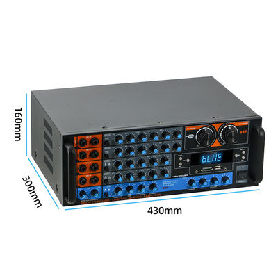 ZX-12B 4.0 Channel 800W HiFi Audio Amplifier Hot-Selling High-Power BT Wireless Home Audio Large Digital Receiver Amplifier