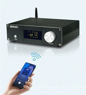 A600Y Active Home Theater Power Amplifier 5.1 Multi-channel 5*50W+100W Independent Adjustment Remote Control BT 5.3 Subwoofer