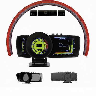 2023 OBD2 GPS Speed Display Smart Gauge with Head-Up Display (HUD) Multiple Interface for Car Electronics