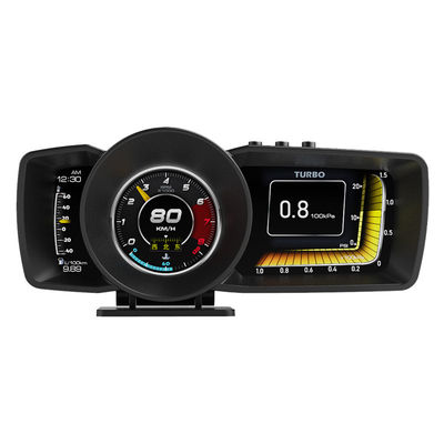 2023 OBD2 GPS Speed Display Smart Gauge with Head-Up Display (HUD) Multiple Interface for Car Electronics