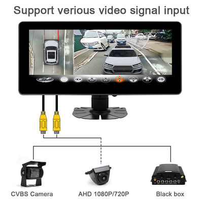 10.25inch Full HD IPS Touch Screen Wide Display Monitor Supports UART/RS232 Protocol for Bird View MDVR Black Box 1 Year