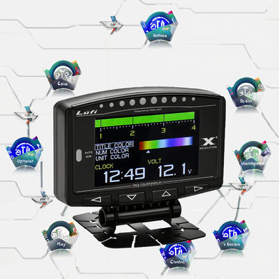 Revolution OBD2 Smart Digital Car Gauge RPM Multi Meter with Turbo Alarm Automotive OBD Car Alarms