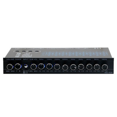 Hot-Selling 9-Band Car Audio EQ Tuning Crossover Amplifier Factory Source Cross-Border Best-Selling Audio Processor