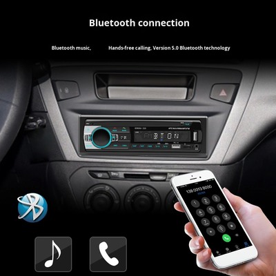 Creatall Single-Disc Universal Car MP3 Player USB Flash Drive BT Wireless Amplifier Hands-Free Audio Head Unit Central Control