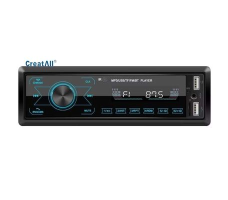 Creatall M10 Dual USB Car MP3 Player BT Wireless Touch Screen Colorful Lights Card Slot U Disk Radio Integration Hands-Free