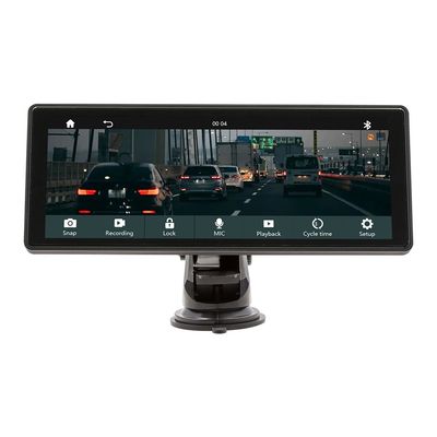 Creatall 10.26inch Portable IPS Screen Car for Bluetooth MP5 Player with 1-Year Warranty Dashboard Dash Cam Wireless CarPlay