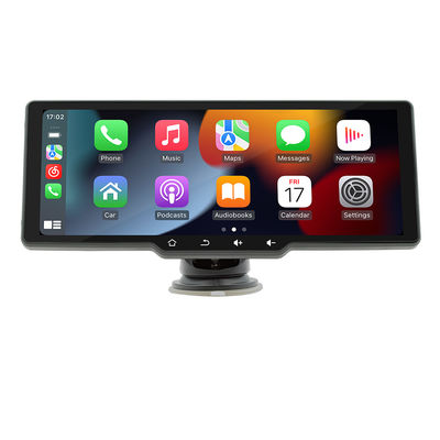 Creatall Portable 10.26inch HD Screen MP5 Player Wireless Carplay for Bluetooth Dashboard-mounted Stereo Android Auto Recorder