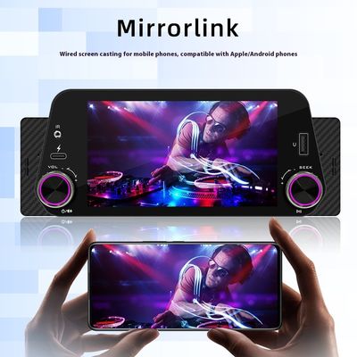Creatall Single-Cylinder 5-Inch Smart for BT Car MP5 Player Wireless Carplay/Auto Navigation Dashboard Reversing Interconnection