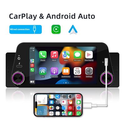 Creatall Single-Cylinder 5-Inch Smart for BT Car MP5 Player Wireless Carplay/Auto Navigation Dashboard Reversing Interconnection