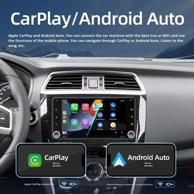 Creatall 7-Inch Android Car GPS Navigation Dashboard All-In-One Central Car for DVD Wireless BT CarPlay Exclusive for Touch