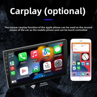 Creatall 10-Inch Wireless CarPlay Adapter with Bluetooth Phone Connectivity HD Rearview Camera Integrated Android GPS Navigation
