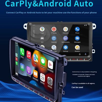 Creatall New 9-Inch for Volkswagen Car Head Unit for Bluetooth MP5 Player Android System GPS Navigation CarPlay Integrated