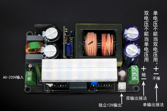 600W AC-DC Step-Down Module Switching Power Supply with Dual Output and High Efficiency