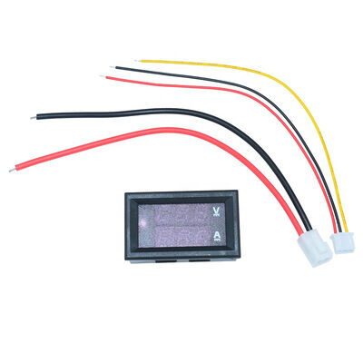 DC 0-100V LED Digital Display Meter Dual Display Voltage & Current 1A 10A 50A 100A Voltmeter 0.56 Inch 0.28inch LED Displays